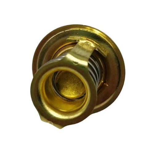 Heavy Duty 143 Degree Engine Thermostat Kit for 60 To 75 Hp three cylinder outboards close-up view with metal components.