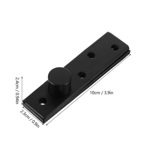 Heavy Duty 360 Degree Stainless Steel Pivot Hinge For Wood Doors And Bookcases Hidden Offset Invisible Door Hardware