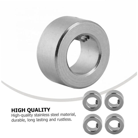 10 Pack Stainless Steel Locking Collars For Printers With Easy Installation And Lightweight Design Built To Last T8 Lead Screw Lock Rings For 3D Printer Shafts