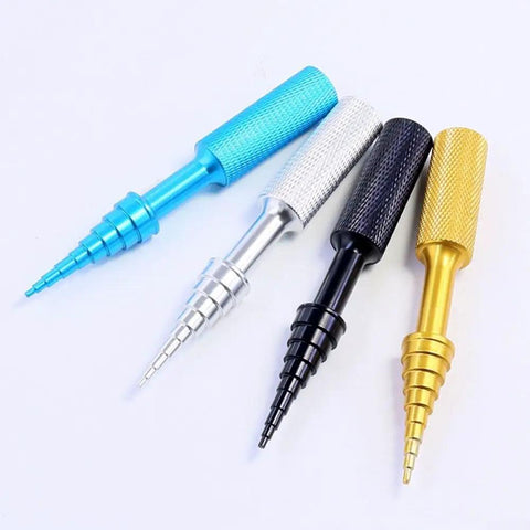 Precision Inner Bearing Puller Tool Removes Bearings 2mm Through 14mm Safely Protects Steering Knuckle And Strut Assembly From Damage While You Change Parts With Zero Hammering Required For Front Wheel Drive And Car Repair Fix It Like A Boss. Four alloy steel bearing pullers, 2mm-14mm.