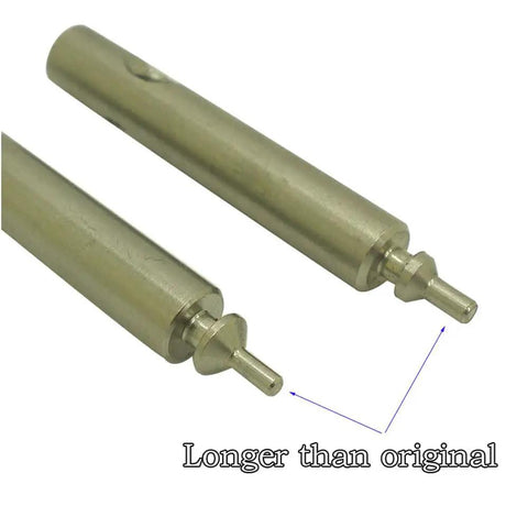 Stainless bolt probe from Short Style Black Aluminum Breech Kit With 12mm Dovetail Groove for Crosman CO2 Pistols.