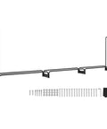 Assembly parts for Beefy Heavy Duty Outdoor Firewood Rack With Waterproof 600D Oxford Cover Holds Three Quarter Cord Of Wood 152 Inch Long