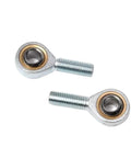 Top Shelf Fish Eye Rod End Bearing And Heim Rose Joint For Reliable Mechanical Linkage Built Solid With Heavy Duty Steel Construction Designed For Quick Swap Installation And Zero Maintenance Hassles Across Multiple Sizes - close up image of two steel rod end bearings.