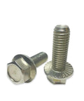 Stainless Steel Serrated Flange Hex Cap Screws Bolts Three Quarter Inch Full Thread Set Of 5 Built Tough For Builders And DIY Pros