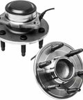 2 Piece Front Wheel Hub And Bearing Assembly For Chevy Silverado 1500 Classic 2007 And GMC Sierra 1500 Classic 2007 shown from above