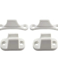 Super Heavy Duty Nylon Door Catch 2 Pack For Caravan RV Boat To Stop Slamming Noise with white nylon door catches.