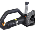 Bad Ass 195mm Electric Wall Chaser Concrete Cutter With Laser Aiming for precise wall grooving and slotting.