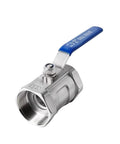Top Shelf Female Threaded Ball Valve Switch Featuring A Hella Smooth Spin Handle For Bulletproof Fluid Shutoff And Leak Free Pipeline Work, 2 inch.