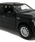 Ford F-150 Limited Crew Cab Diecast Model Truck Black 1:24 Scale Collectible By Motormax 79364 Premium Display Piece