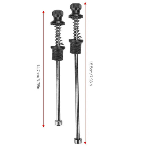 Quick Release Bike Skewers With Anti Theft Five Socket Lock For Road And Mountain Bikes Lightweight Aluminum Alloy