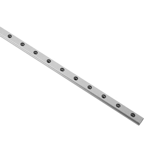 Heavy Duty Linear Motion Rail System With Alloy Steel Actuators And Interchangeable Sliders For Precision CNC Back To Back Configuration Dust Proof Pads For Smooth Guide Rail And High Precision Motion, silver rail