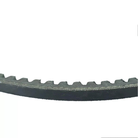 Close-up of QX113009 113009 V Belt for Gardner Denver compressor, showing teeth and material detail.
