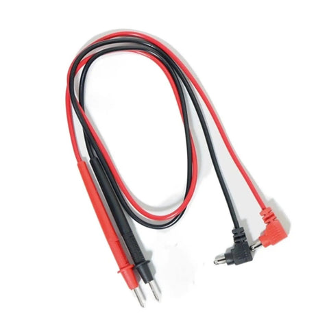 Ultimate 3 In 1 Soldering Power Supply Set With Hot Air Gun And Iron for BGA Rework Station test leads with red and black wires.