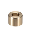 Self Lubricating Bronze Bearing Sleeve Built Tough For Heavy Duty Use One Half Inch Bore One Inch Outer Diameter Eleven Sixteenths Inch Length Sintered Bushing For Smooth Low Friction Plain Bearing Performance, bronze sleeve bearing