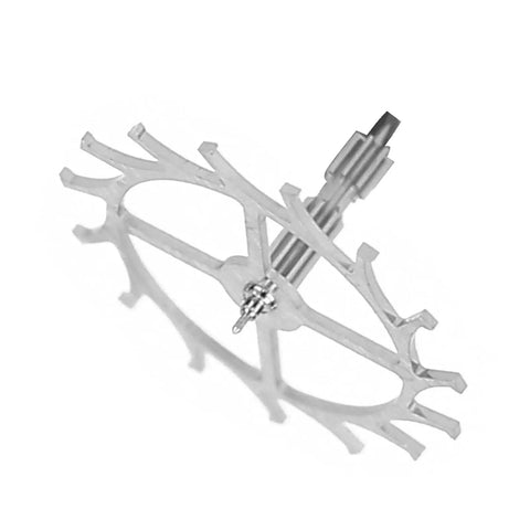 Pro Grade Escape Wheel For Watch Movement Replacement, Alloy Silver Repair Part, ideal for professional watch repairs