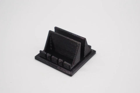 Bandsaw Throat Plate Insert 39mm By 39mm For InterKrenn Rexon BS12 Compatible Precise Fit For Clean Near Kerf Cuts Durable Plastic Construction Quick Easy Replacement For Your Shop, shown in side view.