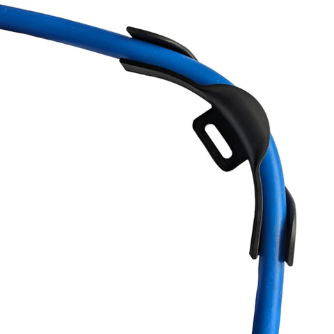 Heavy Duty Reinforced Plastic PEX Bend Support For Three Eighths To One Half Inch Tubing With Nail Tab Easy Install