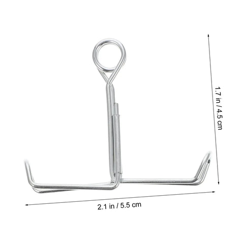 Water Flow Control Shutoff Clamp And Tubing Clips Set Of 20 Flat Jaw Spring Hose Clamps Rust Resistant Galvanized Workhorse