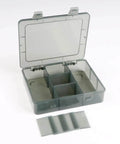 9 Grid Craft Storage Organizer Box With Removable Dividers For Beads Jewelry Buttons And Small Parts Translucent Gray