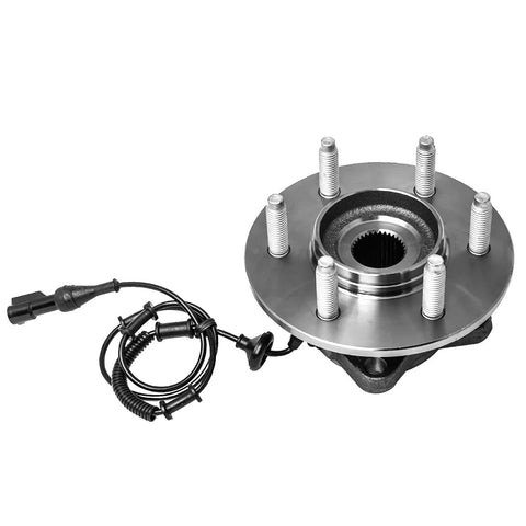 Six Lug Rear Wheel Hub Bearing Assembly With ABS For 2003 2004 2005 2006 Ford Expedition Lincoln Navigator OEM Replacement
