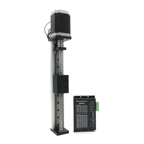 Badass Precision 42Mm Wide Linear Guide Actuator With Sfu1610 Ball Screw Slide Table Cnc Motor Kit with stepper motor and driver.