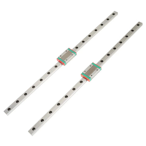 Top Tier Compact Precision Linear Guide Rail System Two Piece Heavy Duty Steel Set For Small Automated Equipment and High Accuracy Motion Control