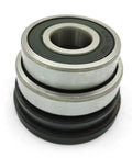 Top Shelf Washer Tub Bearing And Seal Kit featuring robust metal bearing components designed to eliminate noise in Whirlpool Maytag setups.