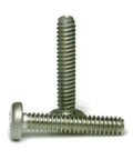Heavy Duty 18 8 Stainless Steel Snake Eye Drive Tamper Proof Pan Head Machine Screws 8 32 X 1 1 4 Inches Pack Of Twenty Five stacked against each other.