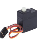 Badass 17 Gram High Torque Digital Steering Servo Motor Upgrade For 1 16 Scale Rc Car Crawler Truck Buggy Off Road Whips Replacement Parts And Performance Modifications, black servo motor with connector and wires.