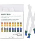 Home Brew pH Test Strips For Fermentation And Distilling 100 Strips 0 To 7 pH Range Quick Dip Accurate Read For Beer Wine Mead And More