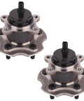 Beefed-Up Rear Wheel Bearing And Hub Assembly 512372 5 Lug With ABS for Toyota RAV4, Lexus, and Scion, 2 pcs