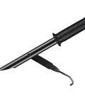 Professional Grade Upholstery Spring Stretcher Tool For Couch And Recliner No Sweat Diy Repairs Easy One Handed Lever shown in black finish.