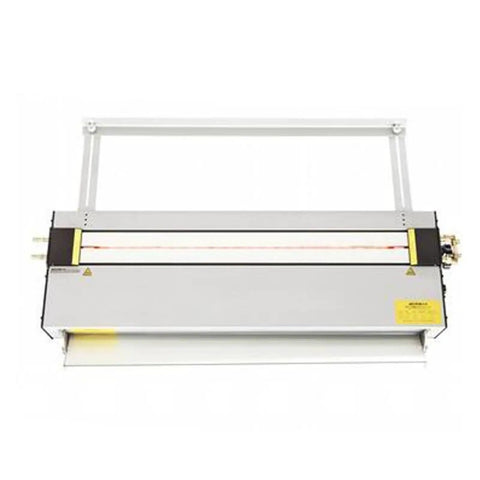Industrial Grade Infrared Acrylic Bender Machine for Plastic Sheets and Metal with adjustable temperature control and cooling system.