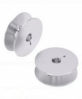 Top Shelf Aluminum Industrial Sewing Machine Bobbins 32 Mm Cnc Machined Dead On Balanced Winding Twin Pack for Durkopp