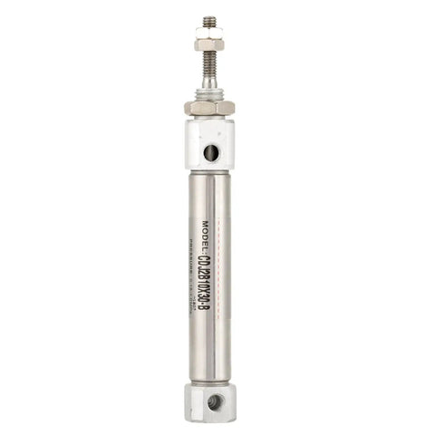 High Performance 10mm Bore Double Acting Stainless Steel Pneumatic Cylinder With 30mm Stroke For Automation And Heavy Duty Shop Floor Use