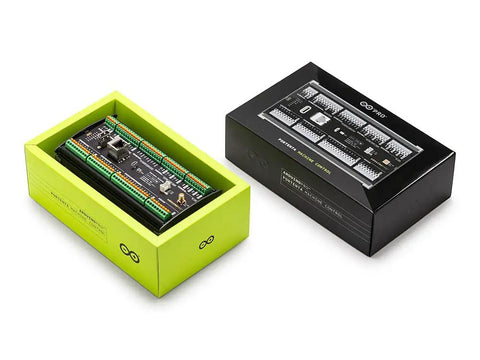 Portenta Machine Control Industrial Beast Controller for Automation Robotics and IoT with packaging boxes