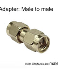 Male to male adapter for UT106 Dual Band Magnetic Base Ham Radio Antenna With SMA Female Connector All In One Mobile Kit.