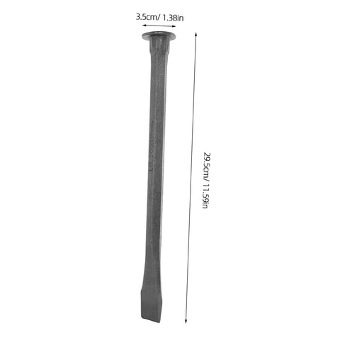 Heavy Duty Mason Chisel And Drawknife Wielding Kickass Carbon Steel For Rock Solid Brickwork And Sweet Wood Carving with a 29.5cm length.