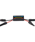 Heavy Duty Power Meter 0 To 60 Volts 150 Amps Solar Panel Tester With Photovoltaic Connector and LCD display for easy monitoring.