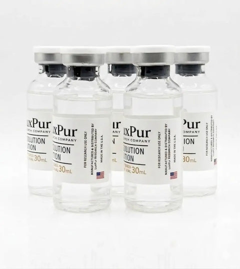 Mixing Solution -30ml-6 Pack in Glass Vials, Triple Sealed, Ultra Clean | Made in USA