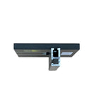 Precision Invisible Hinge Jig For Cabinetry Projects With Dead Simple One Position Routing Setup And Sweet 150Mm X 25Mm Mortise Cutting Guide top view showing level and routing guide.