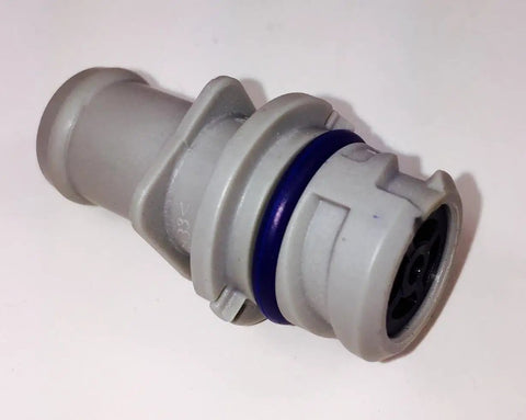 OE Spec Positive Crankcase Ventilation PCV Valve Built Thick for a Trouble Free Tune Up and Corrosion Resistant, side view with purple seal.