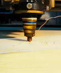Slick Clear Acrylic Mountain Router Template For Precision Wood Inlay Projects Features Built Different Anti Scratch Layer used with laser cutter.