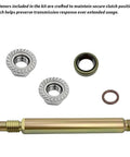 TH400 Transmission Manual Shift Shaft Kit For GM TH400 Upgrade OEM 38511-05K Includes Shift Shaft, Flange Nuts, O-Ring, Seal And All Hardware For Smooth, Precise Shifts And Beefed-Up Long-Lasting Performance.