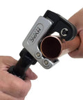 Beefy Heavy Duty Universal Tube Cutter Set With Adjustable Knobs And Deburring Tool cutting copper pipe.