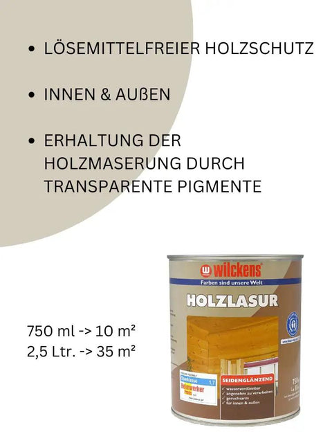 Premium Solvent Free Wood Stain In Classic Rosewood for indoor and outdoor projects, 750ml tin, solvent-free and weatherproof.