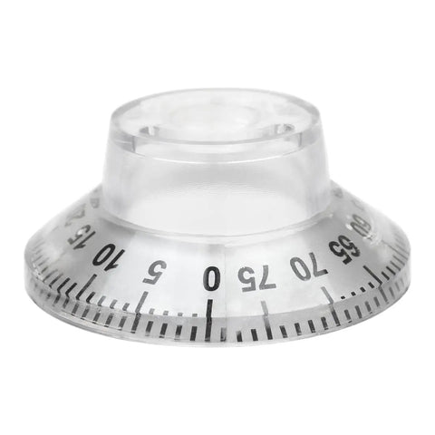Slicer Indexing Knob And Dial Kit With Screw For Models 512 Through 1912 Replacement Part Kit Easy Install Durable Build For Commercial And Home Meat Slicers. clear plastic dial knob with numbered scale for meat slicer