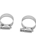 Ditch Your Dripping Hose Now With This Epic 3 Set Garden Repair Kit Featuring Heavy Duty Stainless Steel Clamps And Tough Aluminum Alloy Fittings For Airtight Seals On All 5/8 Inch And 3/4 Inch Hoses Plus Bonus Washers And Connectors To Fix Messy Outdoor. Two stainless steel hose clamps