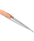 Stainless Steel Marine Rope Splicing Needle With Ergonomic Handle And Easy Threading For Boat Navigation And Dockside Maintenance Pro Grade Tool For Quick Precise Splicing On Sailboats And Yachts Sea Ready Performance, orange handle