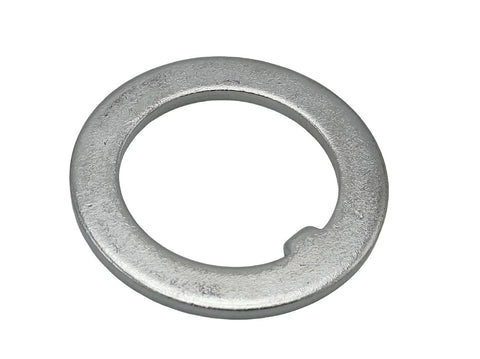 Lyhiku 1.5-inch trailer tongue spindle washer, metal round end-axle washer for Dexter 9K/10K, close-up